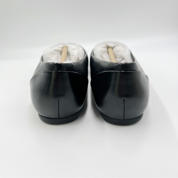 6.5W 6.5 WIDE WIDTH Softwalk Women's Sonoma Black Leather Ballet Flats Shoes NEW - Picture 8 of 15